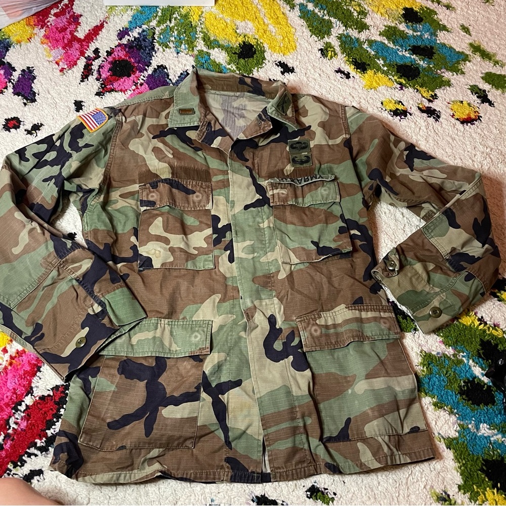 US Army camouflage jacket